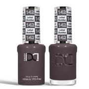 DND HEMA & TPO Free Gel Duo 142 Lethal Obsidian