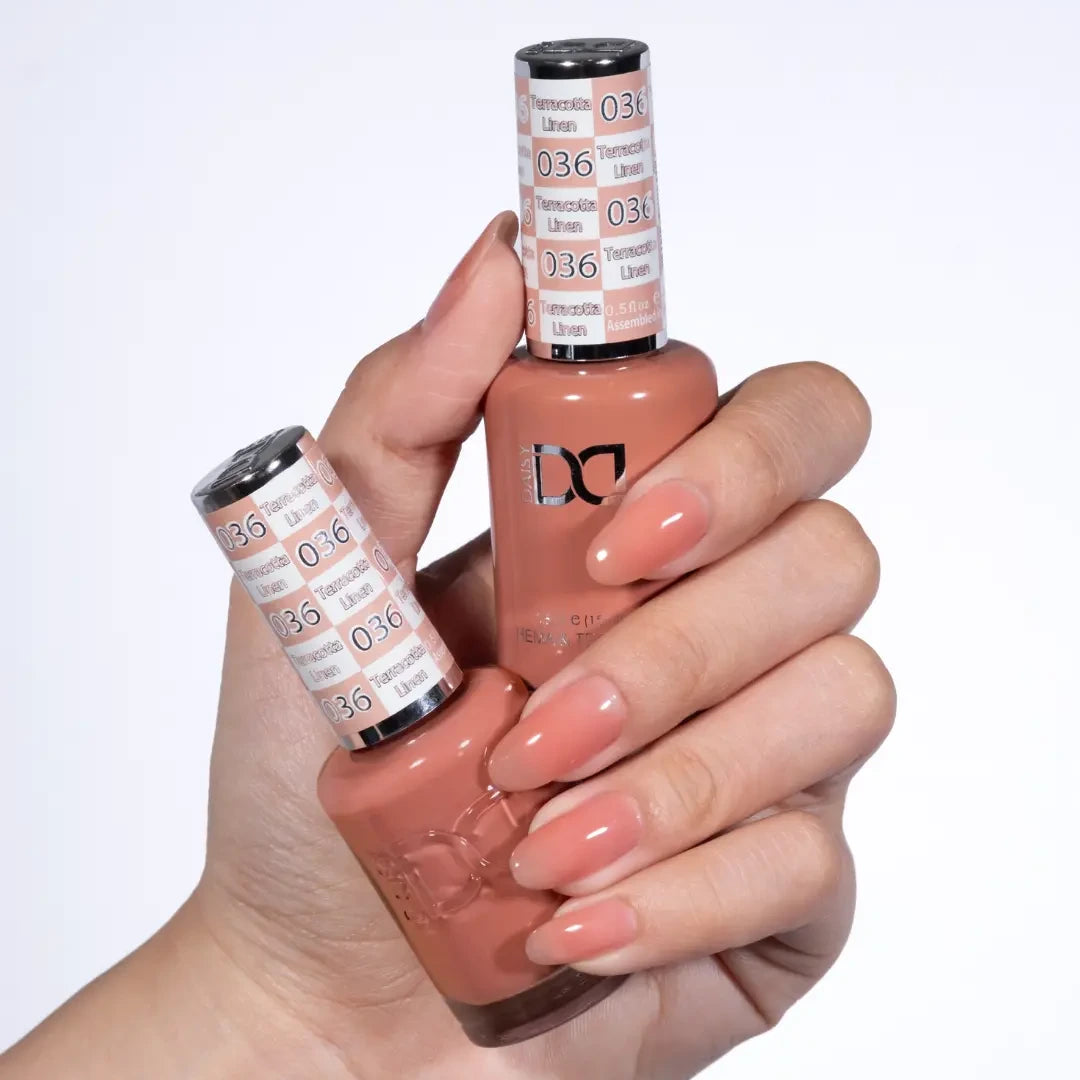DND HEMA & TPO Free Gel Duo 036 Terracotta Linen