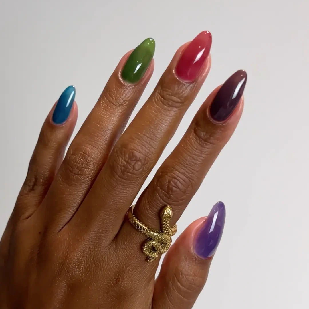 DND HEMA & TPO Free Gel Duo 118 Bathe In Silk Iris