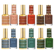 DTK Nail Supply - Authentic DND DC Fall Gel & Polish 6pc Bundle - Warm Tones for wholesale salon use