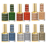 DTK Nail Supply - Authentic DND DC Winter Gel & Polish 6pc Bundle - Cozy Hues for wholesale salon use