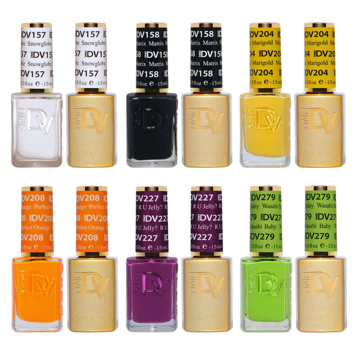 DND Diva Gel & Polish 6pc Bundle - Trick or Chic