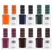 DTK Nail Supply - Authentic DND - Daisy Nail Designs DND Fall Gel & Polish 6pc Bundle - Fall Favs for wholesale salon use