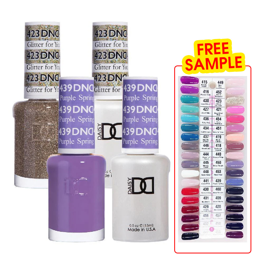  DND Part 01 - Set of 30 Gel & Lacquer Combos by DND - Daisy Nail Designs sold by DTK Nail Supply
