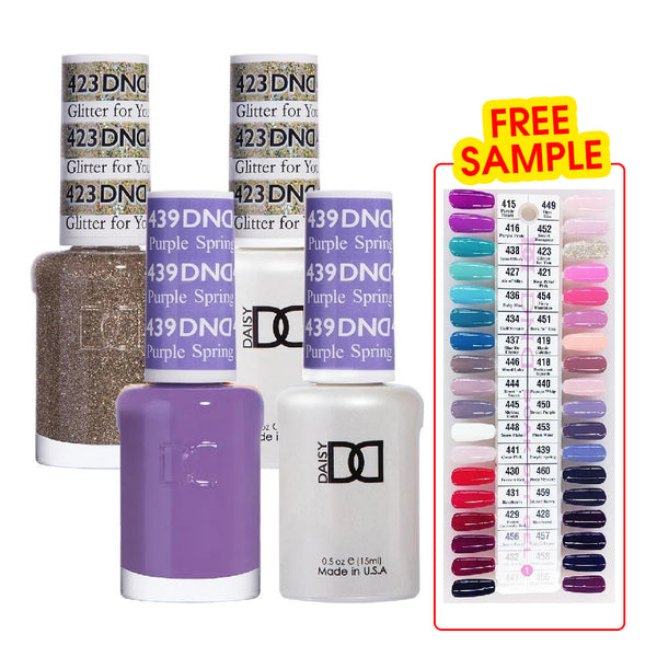  DND Part 01 - Set of 30 Gel & Lacquer Combos by DND - Daisy Nail Designs sold by DTK Nail Supply