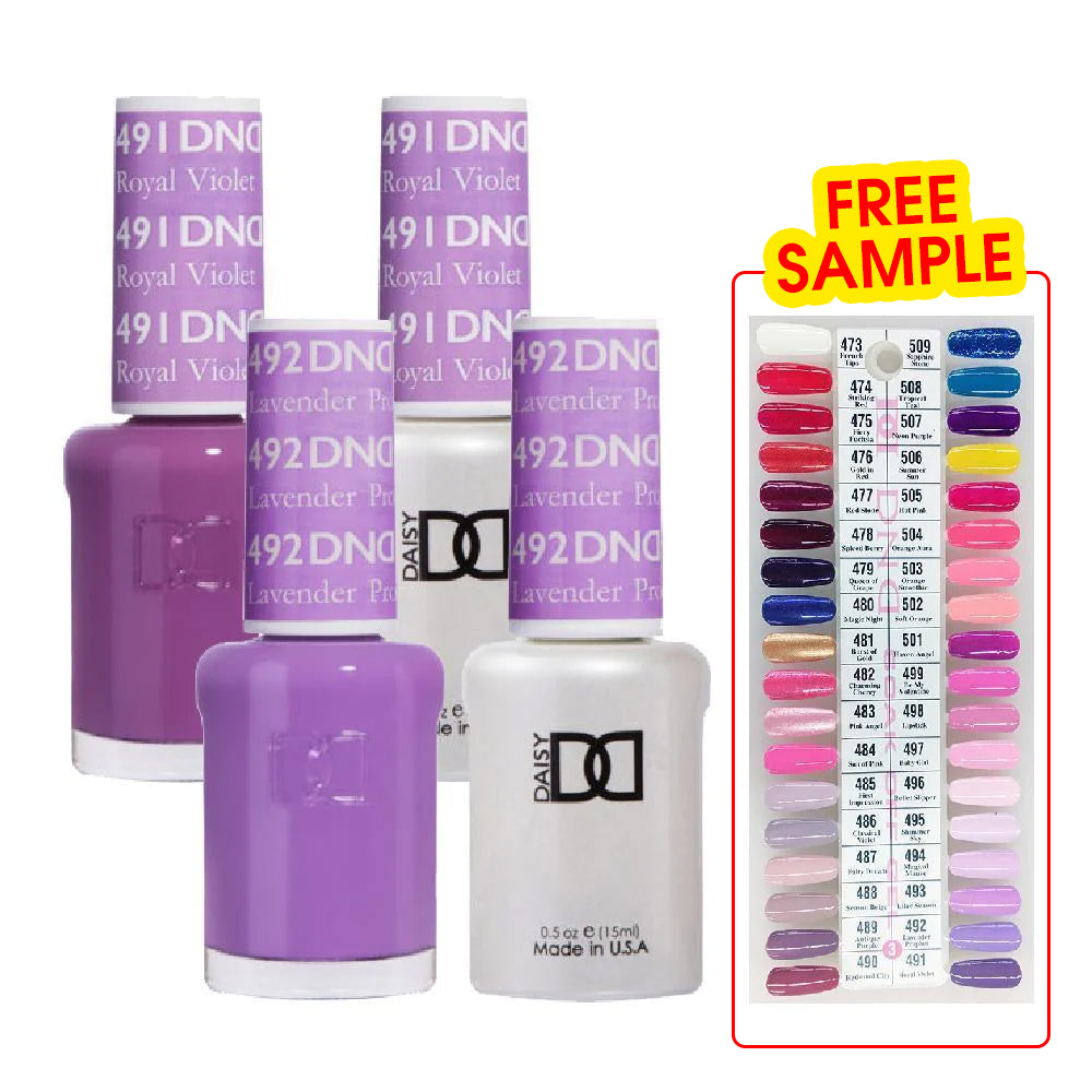  DND Part 03 - Set of 33 Gel & Lacquer Combos by DND - Daisy Nail Designs sold by DTK Nail Supply