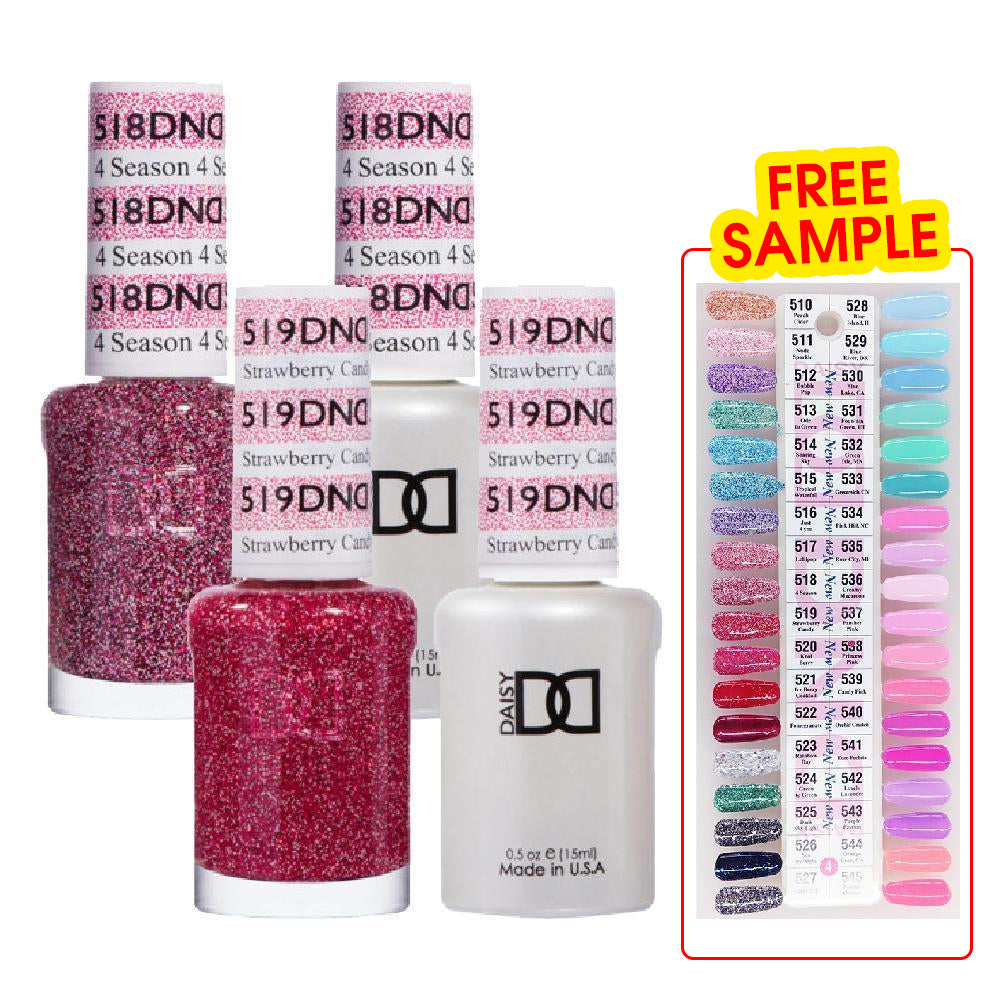  DND Part 04 - Set of 33 Gel & Lacquer Combos by DND - Daisy Nail Designs sold by DTK Nail Supply