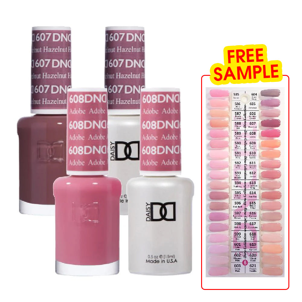  DND Part 06 - Set of 32 Gel & Lacquer Combos by DND - Daisy Nail Designs sold by DTK Nail Supply