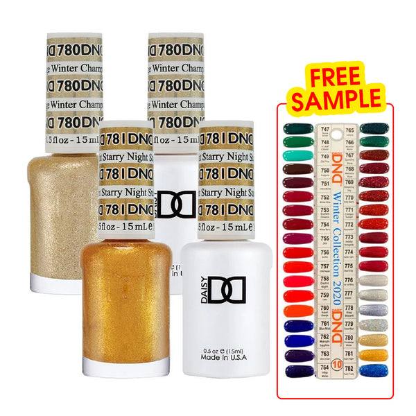  DND Part 10 (Winter Collection 2020) - Set of 31 Gel & Lacquer Combos by DND - Daisy Nail Designs sold by DTK Nail Supply