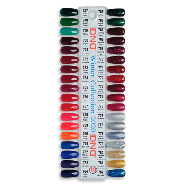 DND Part 10 - Set of 36 Gel & Lacquer Combos