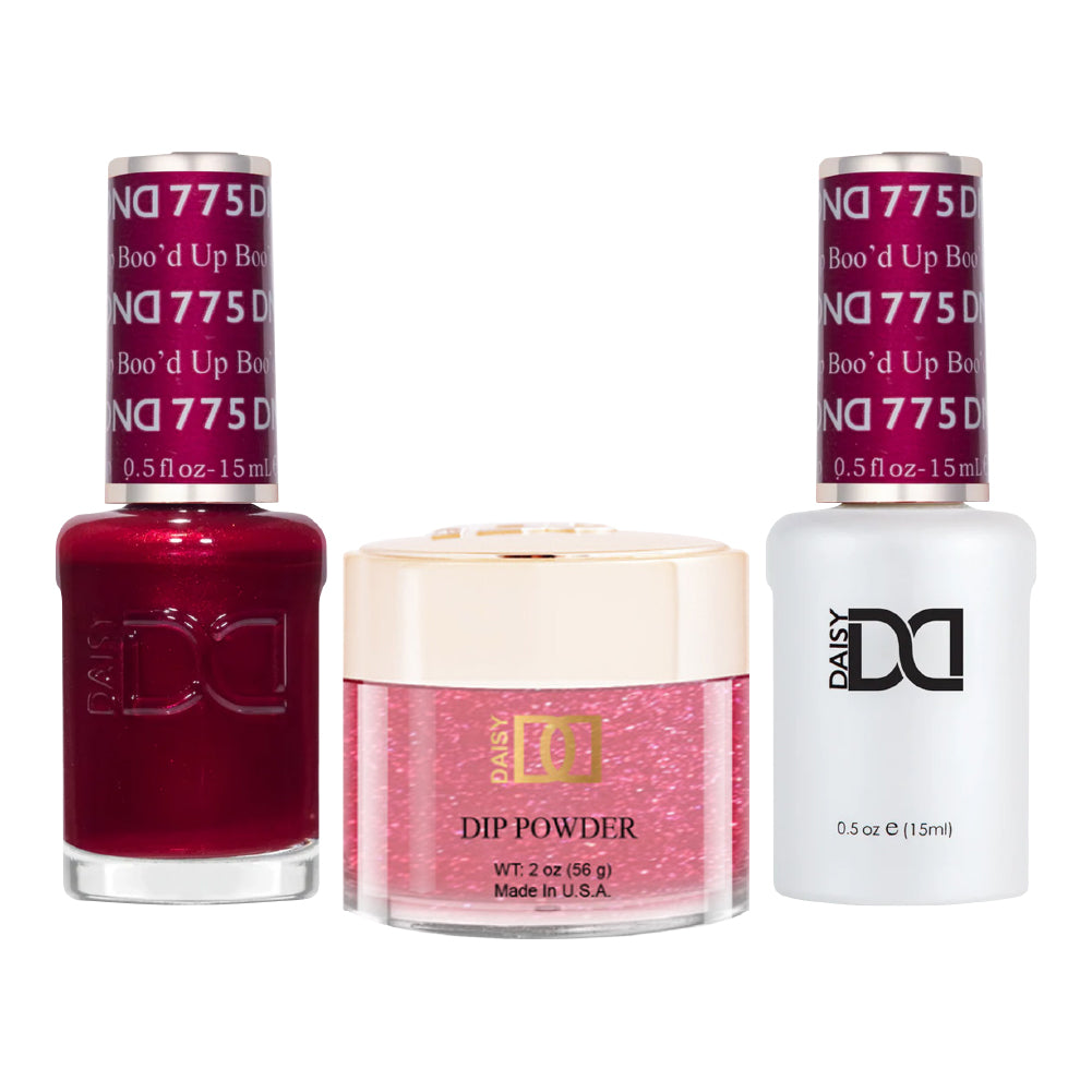 DND 3 in 1 - Dip, Gel & Lacquer Matching - 775 Boo’d Up