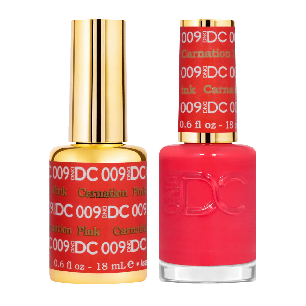 DND DC Gel Nail Polish Duo - 009 Carnation Pink