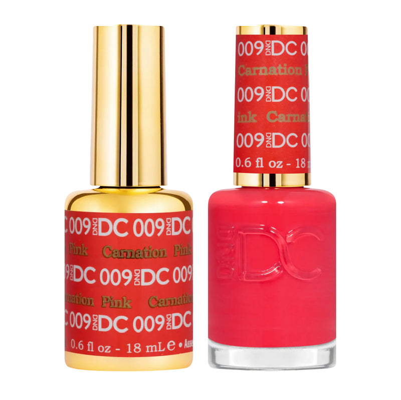 DND DC Gel Nail Polish Duo - 009 Carnation Pink