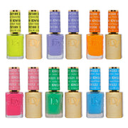 DTK Nail Supply - Authentic DND Diva Summer Gel & Polish 6pc Bundle - Tropical Hues for wholesale salon use
