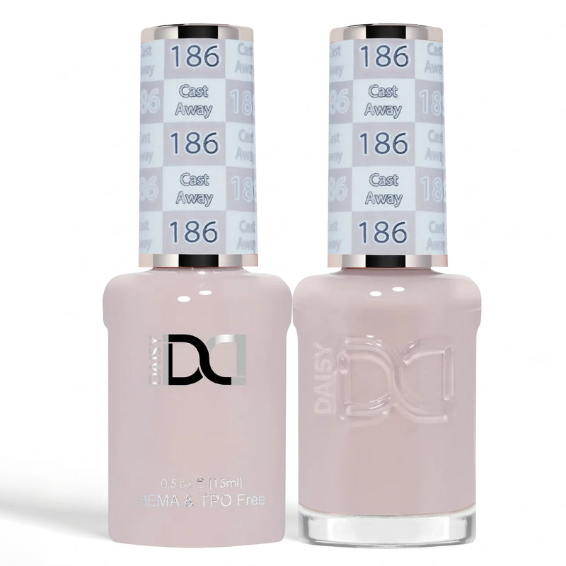 DND HEMA & TPO Free Gel Duo 186 Cast Away