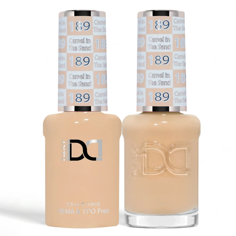 DND HEMA & TPO Free Gel Duo 189 Camel In The Sand