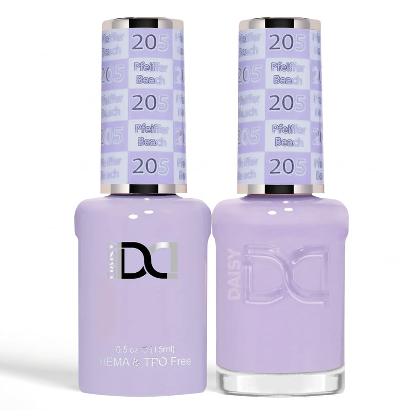 DND HEMA & TPO Free Gel Duo 205 Pfeiffer Beach