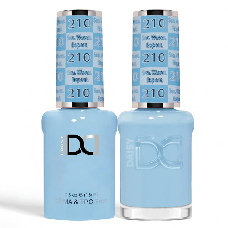 DND HEMA & TPO Free Gel Duo 210 Sea. Waves. Repeat
