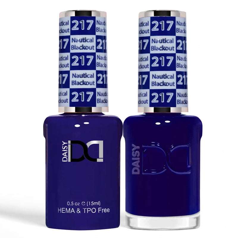 DND HEMA & TPO Free Gel Duo 217 Nautical Blackout