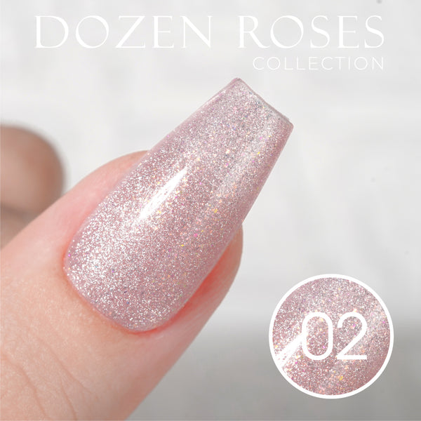  LDS DR 12 Colors - Gel Polish 0.5 oz - Dozen Roses Collection by LDS sold by DTK Nail Supply