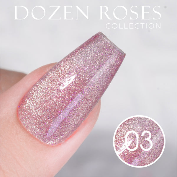 LDS DR03 - Gel Polish 0.5 oz - Dozen Roses Collection by LDS sold by DTK Nail Supply