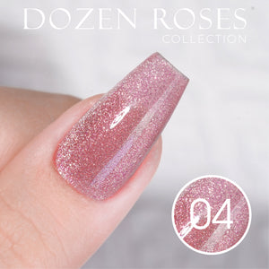  LDS DR 12 Colors - Gel Polish 0.5 oz - Dozen Roses Collection by LDS sold by DTK Nail Supply