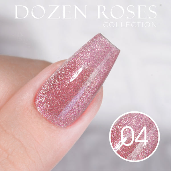  LDS DR 12 Colors - Gel Polish 0.5 oz - Dozen Roses Collection by LDS sold by DTK Nail Supply