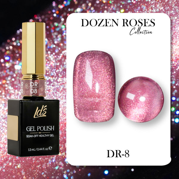  LDS DR08 - Gel Polish 0.5 oz - Dozen Roses Collection by LDS sold by DTK Nail Supply
