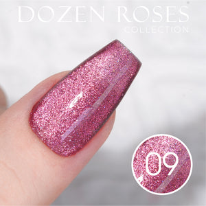  LDS DR 12 Colors - Gel Polish 0.5 oz - Dozen Roses Collection by LDS sold by DTK Nail Supply