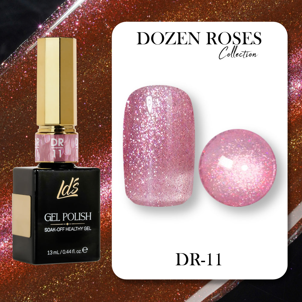  LDS DR11 - Gel Polish 0.5 oz - Dozen Roses Collection by LDS sold by DTK Nail Supply