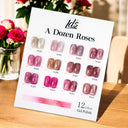 LDS DR 12 Colors - Gel Polish 0.5 oz - Dozen Roses Collection