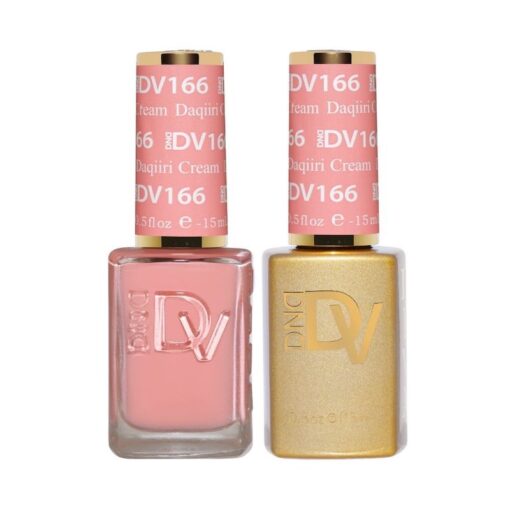 DND DV 166 Daiquiri Cream - DND Diva Gel Polish & Matching Nail Lacquer Duo Set