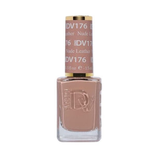  DND DIVA Nail Lacquer - 176 Nude Leather by DND Diva sold by DTK Nail Supply