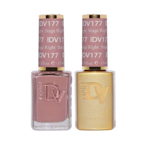 DND DV 177 Stage Right - DND Diva Gel Polish & Matching Nail Lacquer Duo Set