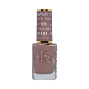 DND DV 181 Toasted Melody - DND Diva Gel Polish & Matching Nail Lacquer Duo Set