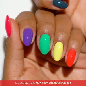 DND Diva Gel Nail Polish Duo - DND DV Part 7 - Set 36 Colors Parallel Universe Collection