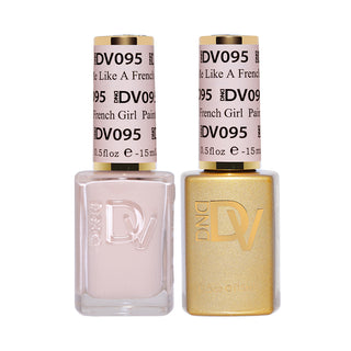 DND DV 095 - DND Diva Gel Polish & Matching Nail Lacquer Duo Set