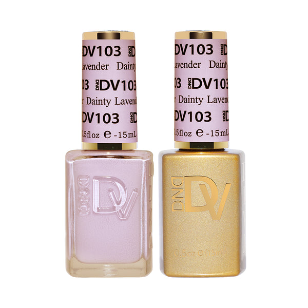 DND DV 103 - DND Diva Gel Polish & Matching Nail Lacquer Duo Set