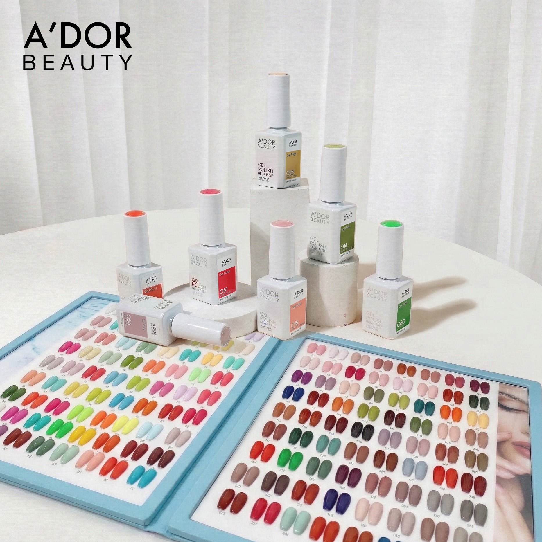 A'DOR HEMA-Free - Set 144 Colors Gel Polish Collection