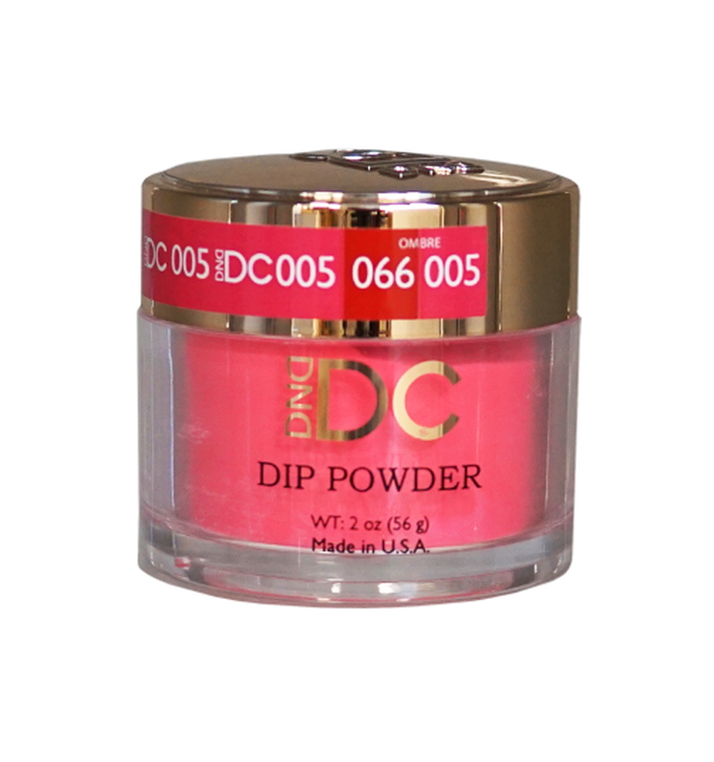 DND DC Acrylic & Dip Powder - DC005 Neon Pink by DND - Daisy Nail Designs sold by DTK Nail Supply