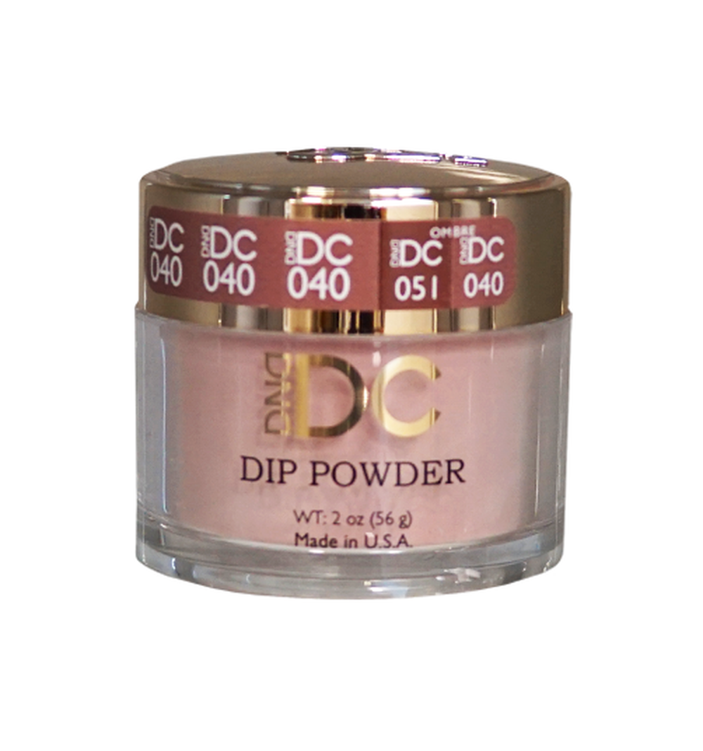 DND DC Acrylic & Dip Powder - DC040 Sandy Brown by DND - Daisy Nail Designs sold by DTK Nail Supply