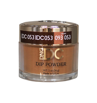  DND DC Acrylic & Dip Powder - DC053 Spiced Brown by DND - Daisy Nail Designs sold by DTK Nail Supply