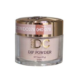  DND DC Acrylic & Dip Powder - DC078 Rose Beige by DND - Daisy Nail Designs sold by DTK Nail Supply