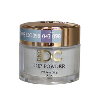  DND DC Acrylic & Dip Powder - DC098 Aqua Gray by DND - Daisy Nail Designs sold by DTK Nail Supply