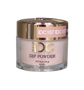 DND DC Acrylic & Dip Powder - DC107 Light Apricot