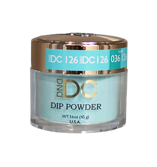 DND DC Acrylic & Dip Powder - DC126 Beautiful Teal by DND - Daisy Nail Designs sold by DTK Nail Supply