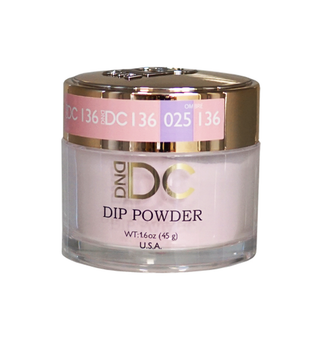 DND DC Acrylic & Dip Powder - DC136 Geranium Pink by DND - Daisy Nail Designs sold by DTK Nail Supply