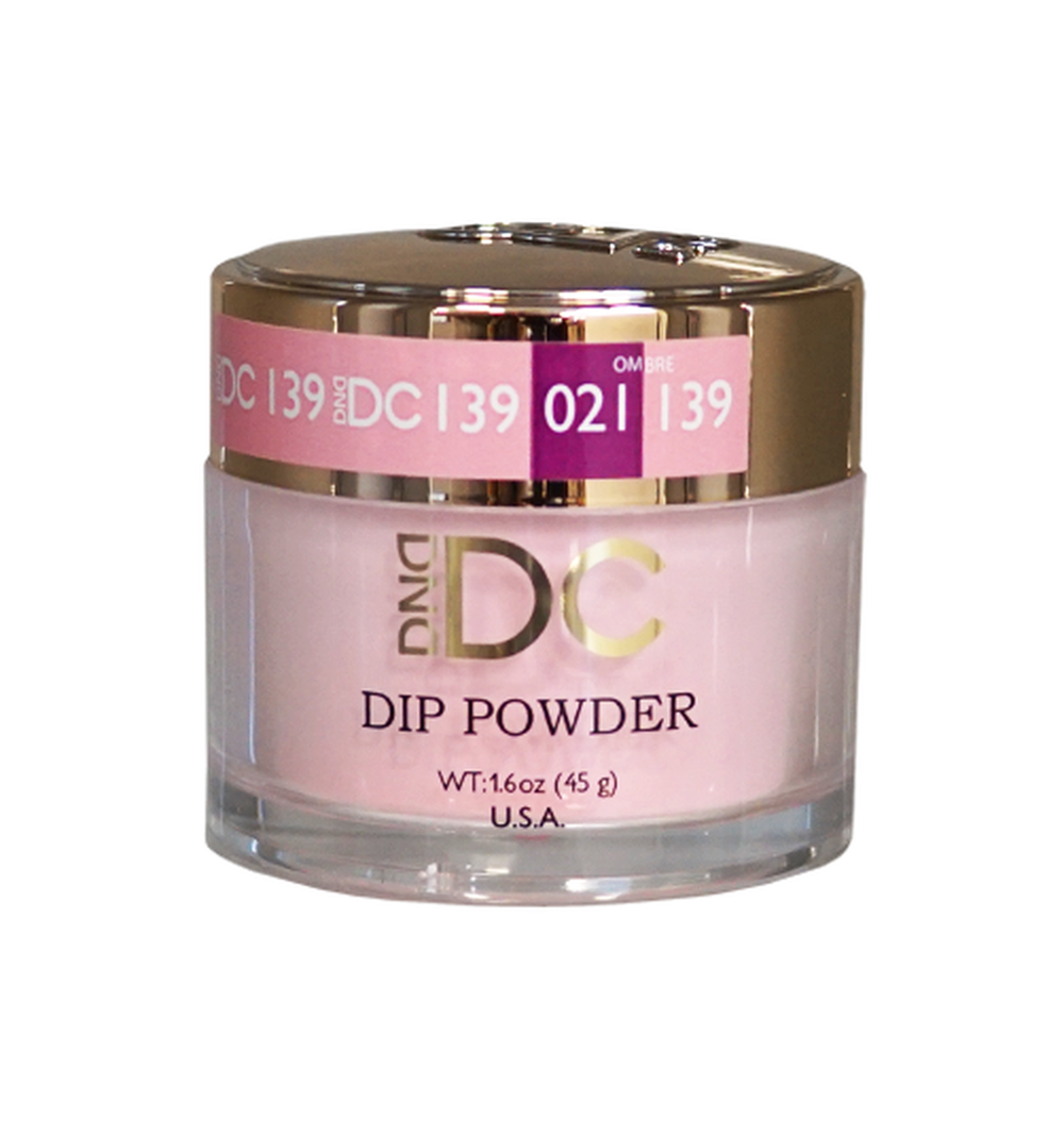 DND DC Acrylic & Dip Powder - DC139 Pink Salt by DND - Daisy Nail Designs sold by DTK Nail Supply