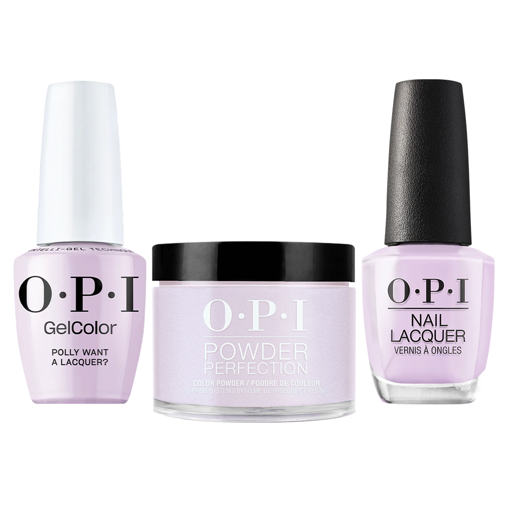 OPI Intelli 3 in 1 - F83 Polly Want A Lacquer - Dip, Gel & Lacquer Matching