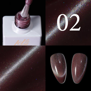  LDS FG02 - Fine Glaze Cat Eye Gel Collection by LDS sold by DTK Nail Supply